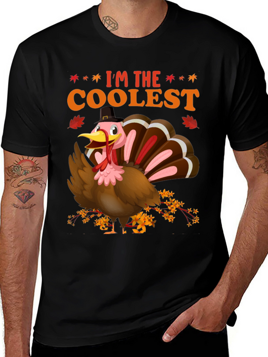Im The Coolest Turkey Thanksgiving T-Shirt